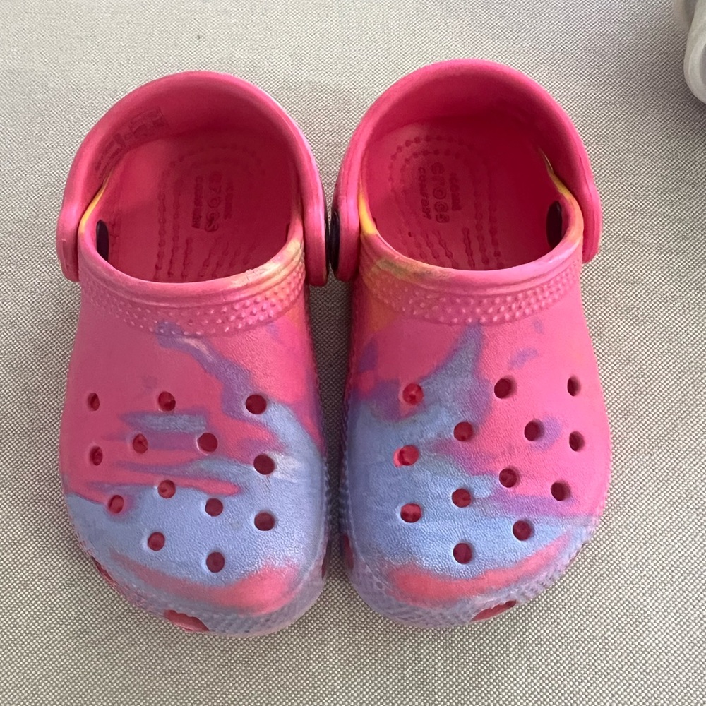 Pink and Purple Clogs